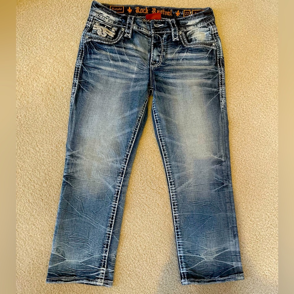 Gently worn Rock Revival ( Katydid easy crop)